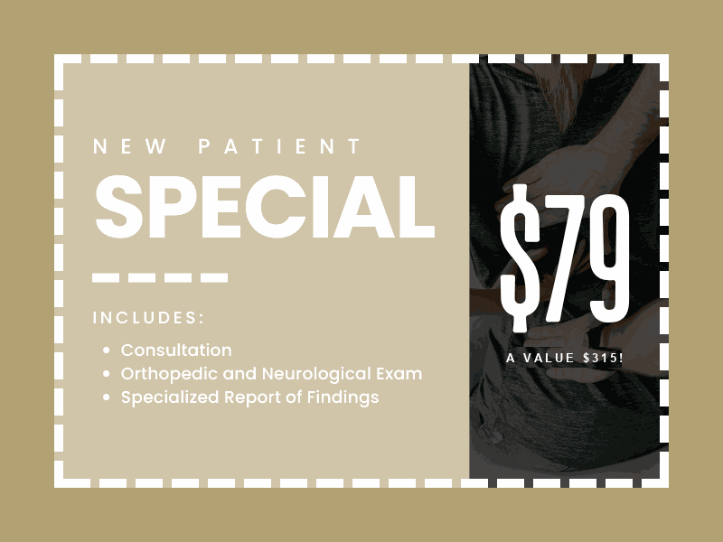 New patient special: $79, a $315 value